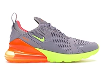Фото № 1 с приближением к товару «‎Nike Air Max 270 Grey Volt Orange»