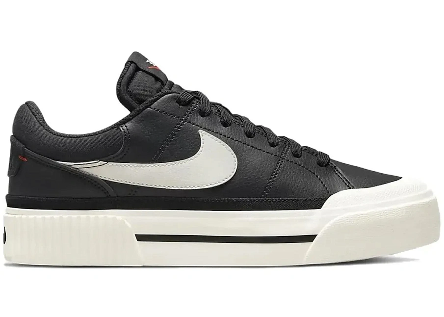 Фото № 1 с приближением к товару «‎Nike Court Legacy Lift Black Sail »