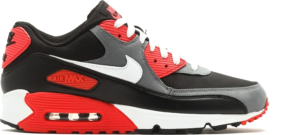 Фото № 1 с приближением к товару «‎Nike Air Max 90 Black Infrared»