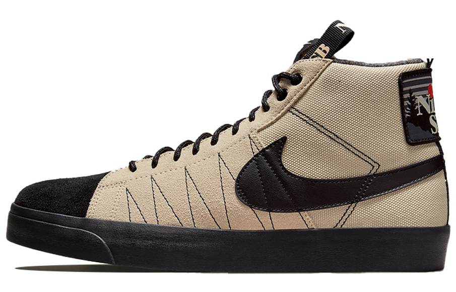Фото № 1 с приближением к товару «‎Nike SB Zoom Blazer Mid PRM "Acclimate Pack" Sneakers BrownBlack»
