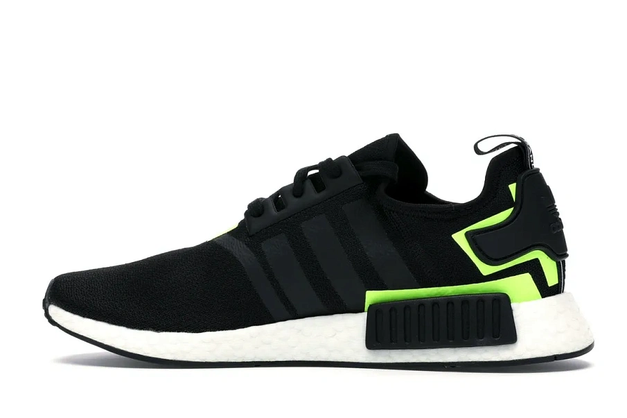 Фото № 5 с приближением к товару «‎adidas NMD R1 Black Volt»
