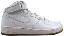 Фото № 1 с приближением к товару «‎Nike Air Force 1 Mid Comfort Premium QS White/White»
