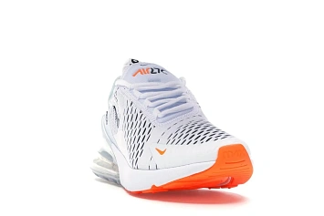 Nike Air Max 270 White Black Total Orange - 3
