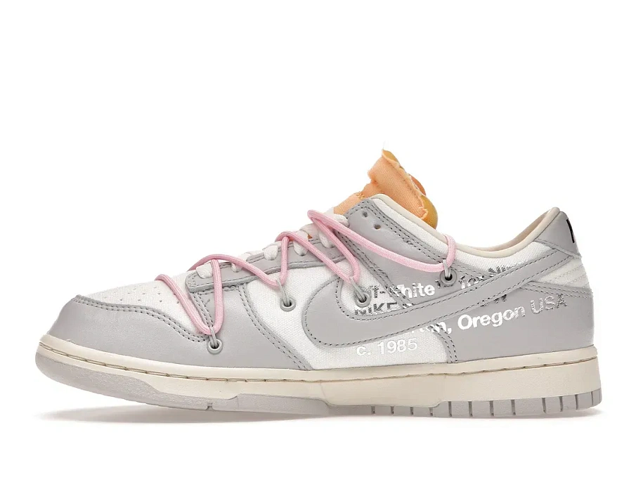 Фото № 3 с приближением к товару «‎Nike Dunk Low Off-White Lot 9»
