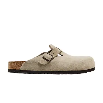 Birkenstock Boston Suede Leather Taupe - 1