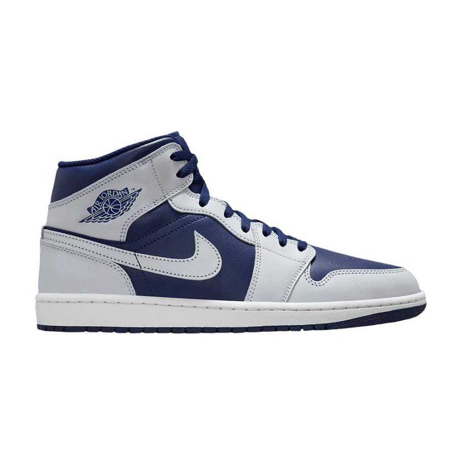 Фото № 1 с приближением к товару «‎Air Jordan 1 Mid Blue Void»