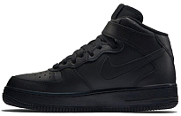 Фото № 1 с приближением к товару «‎Nike Air Force 1 Mid Gs 'Black'»