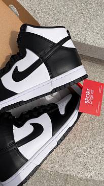 Фото № 4 с приближением к товару «‎Nike Dunk High Panda»