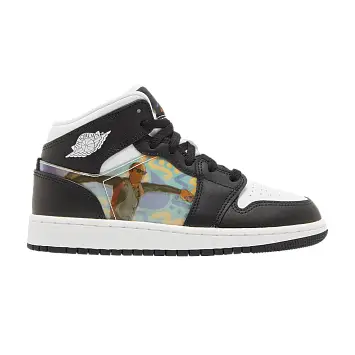 Air Jordan 1 Mid GS Hologram - 1