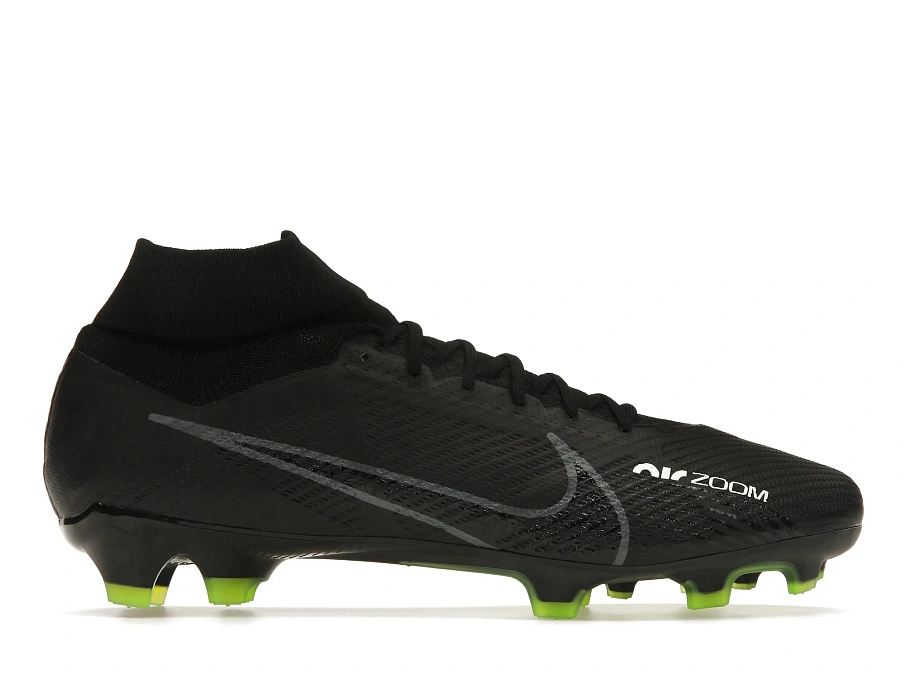 Фото № 1 с приближением к товару «‎Nike Zoom Mercurial Superfly 9 Pro FG Black Dark Smoke Grey»