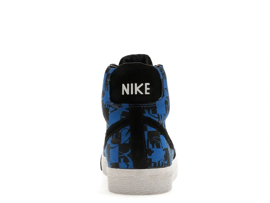 Фото № 4 с приближением к товару «‎Nike SB Blazer Stussy Neighborhood Blue»