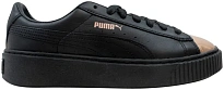 Фото № 1 с приближением к товару «‎Puma Basket Platform Metallic Puma Black Rose Gold  »
