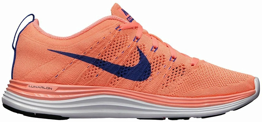 Фото № 1 с приближением к товару «‎Nike Flyknit Lunar1+ Atomic Pink Game Royal »
