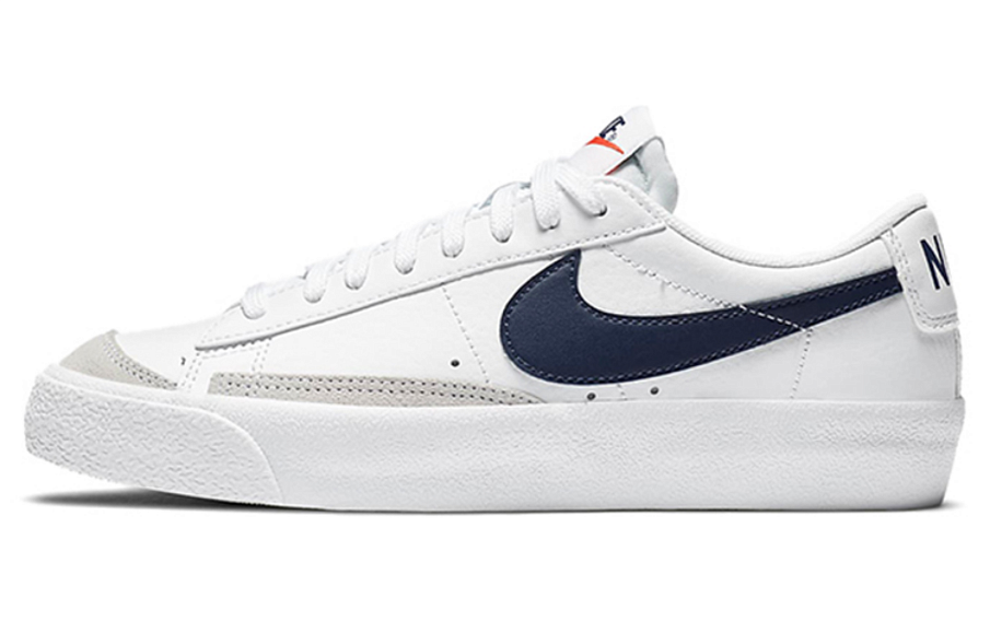 Фото № 1 с приближением к товару «‎Nike Blazer Low '77 GS 'White Midnight Navy'»