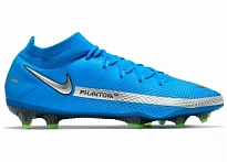 Фото № 1 с приближением к товару «‎Nike Phantom GT Elite DF FG Photo Blue Metallic Silver»