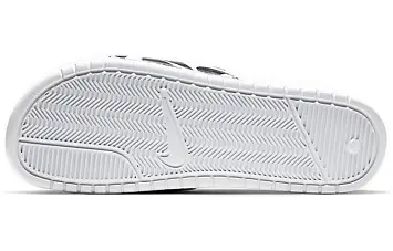 Nike Benassi JDI Print 'White Black' WhiteBlack (631261-106) - 5
