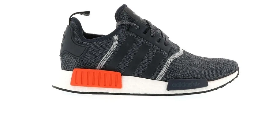 Фото № 1 с приближением к товару «‎adidas NMD R1 Grey Red»