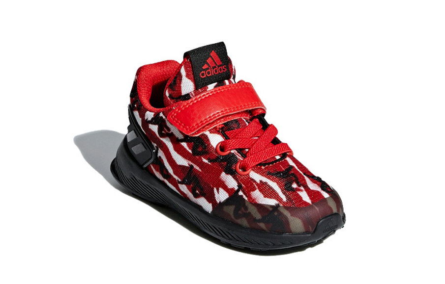Фото № 3 с приближением к товару «‎(TD) adidas Rapidarun SpiderMan El I BlackRedWhite»