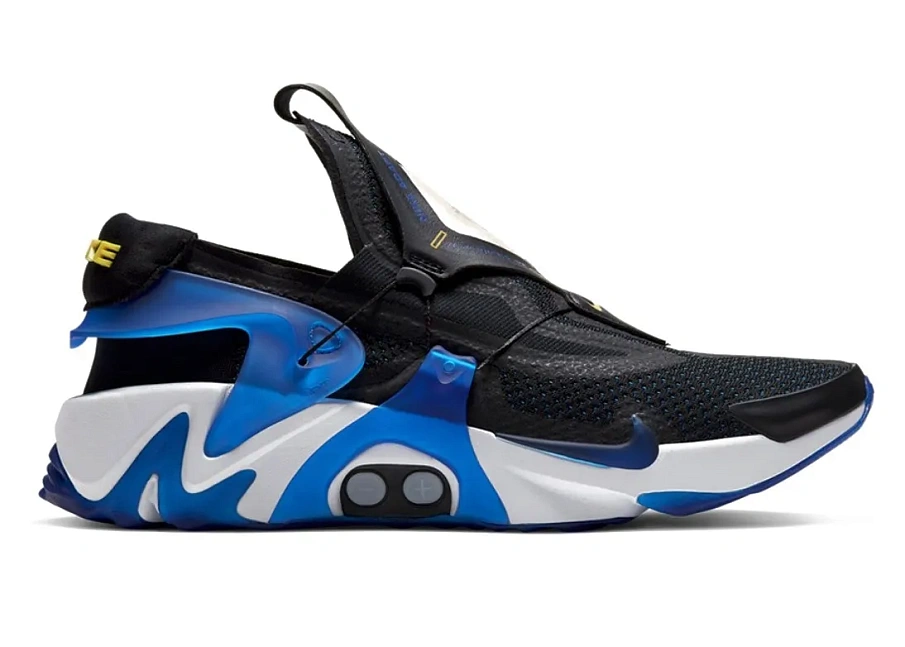Фото № 1 с приближением к товару «‎Nike Adapt Huarache Black Racer Blue (UK Charger)»