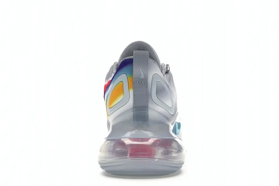 Фото № 4 с приближением к товару «‎Nike Air Max 720 Wolf Grey Red Orbit Teal Nebula »