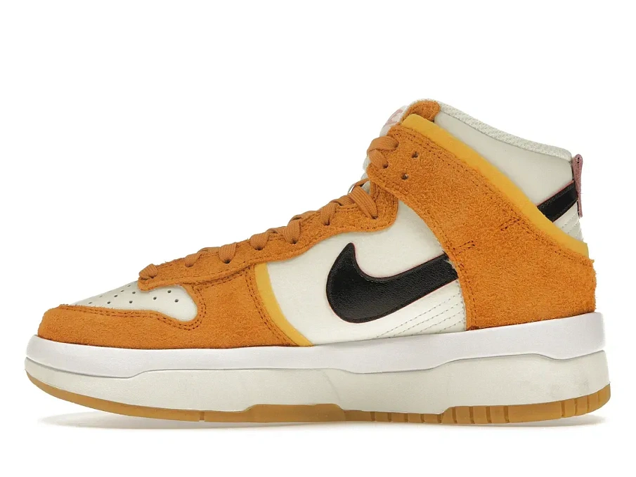 Фото № 3 с приближением к товару «‎Nike Dunk High Up Sail Sunset Pink Glaze Rush Maroon »