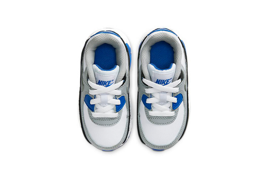 Фото № 4 с приближением к товару «‎Nike Air Max 90 LTR (TD) BlackWhiteBlue»