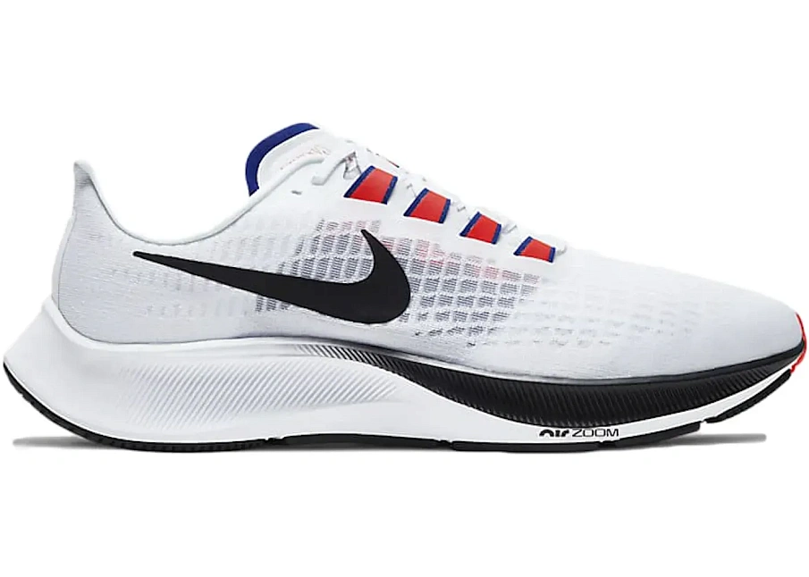 Фото № 1 с приближением к товару «‎Air Zoom Pegasus 37 White Concord»