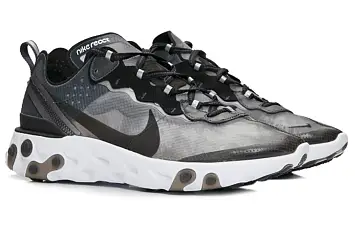 Nike React Element 87 Anthracite Black - 5