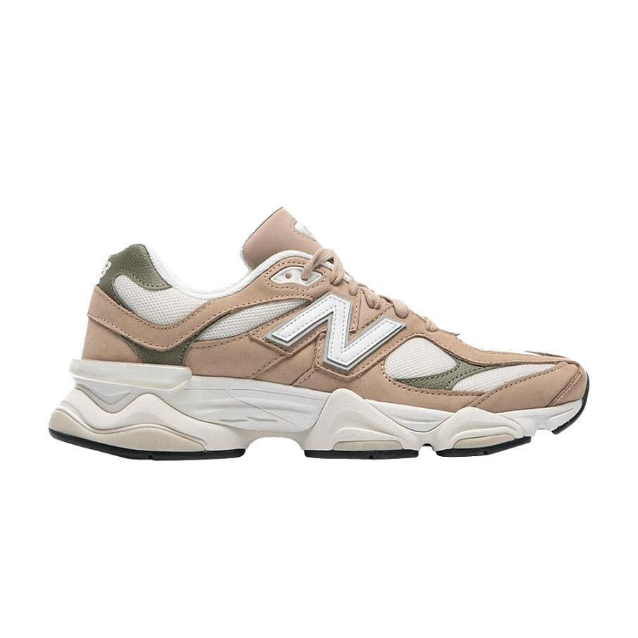 Фото № 1 с приближением к товару «‎New Balance 9060 Mindful Grey Dark Olivine»