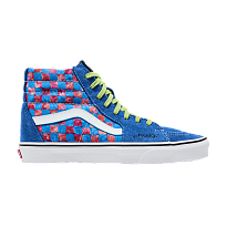 Фото № 1 с приближением к товару «‎Awake NY x Vans Sk8-Hi Blue Checkerboard»