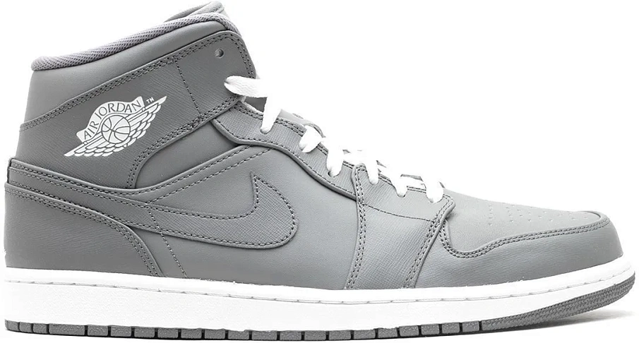 Фото № 1 с приближением к товару «‎Jordan 1 Retro Mid Cool Grey»