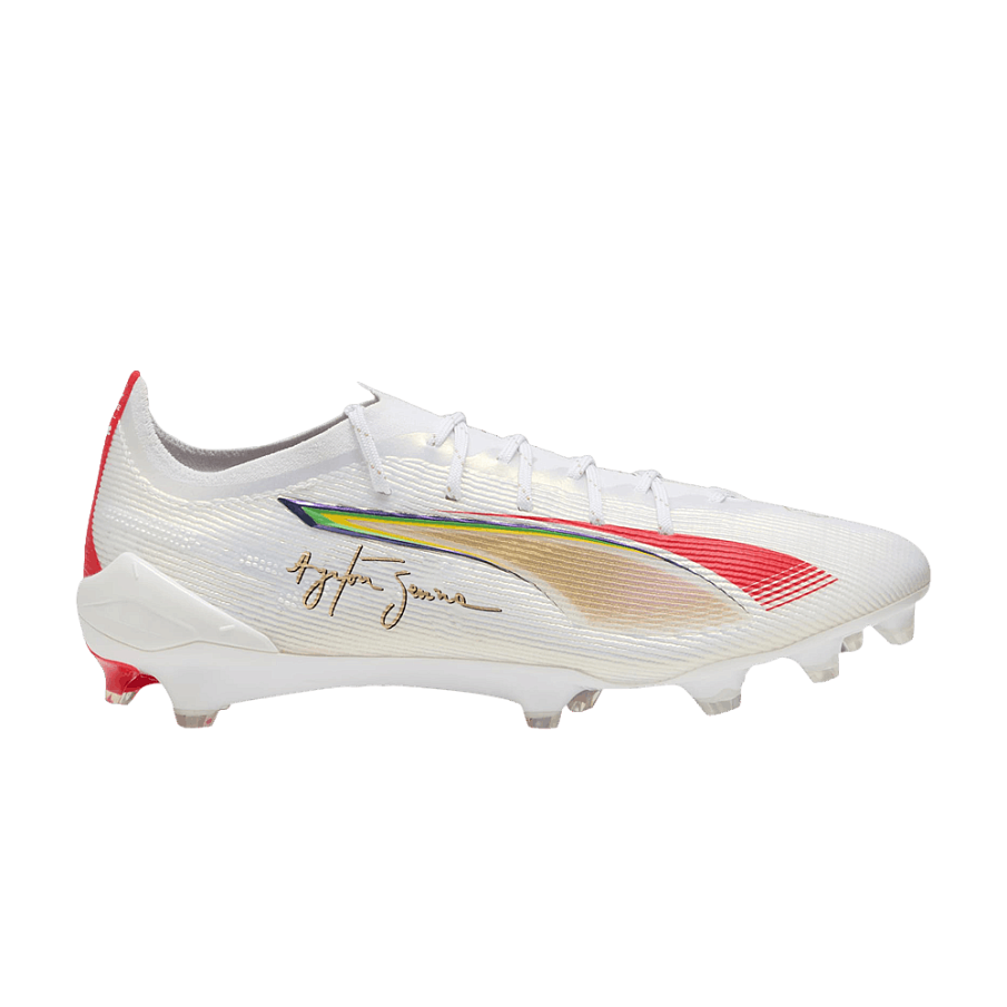 Фото № 1 с приближением к товару «‎Ayrton Senna Institute x Puma Ultra 5 Ultimate FG Seek Your Truth»