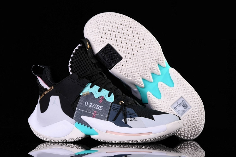 Фото № 2 с приближением к товару «‎Nike Air Jordan Why Not Zer0.2 SE Fresh Mint R. Westbrook »
