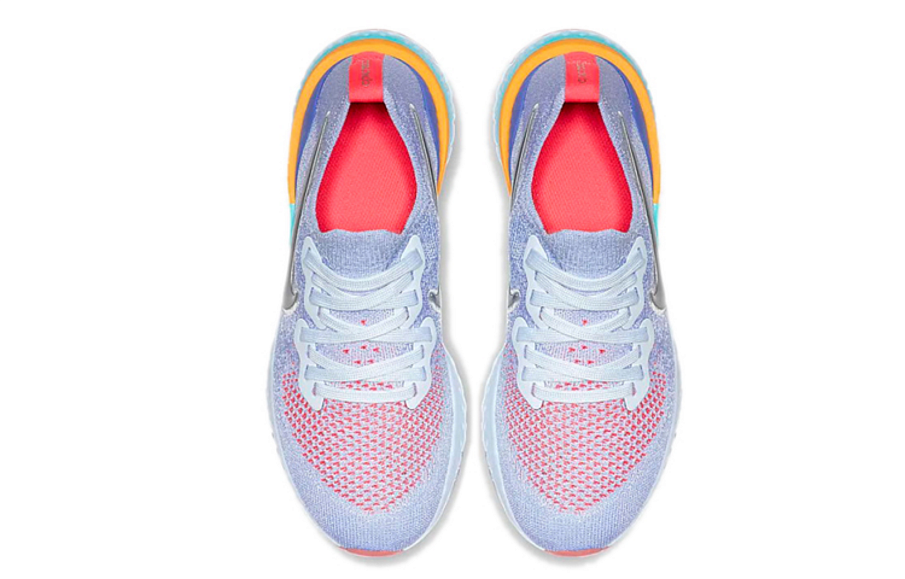 Фото № 4 с приближением к товару «‎Nike Epic React Flyknit 2 GS 'Aluminum'»