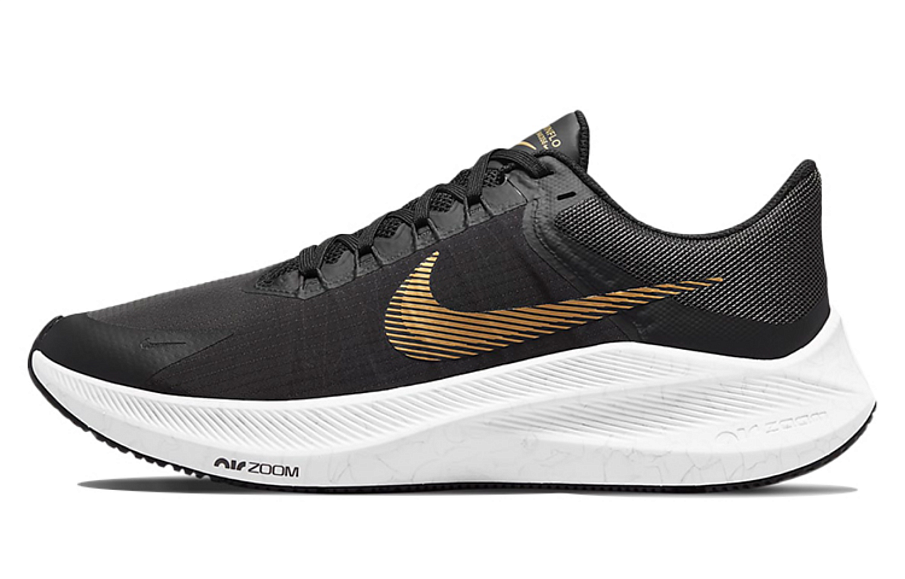 Фото № 1 с приближением к товару «‎Nike Zoom Winflo 8 Running Shoes BlackWhiteGold»