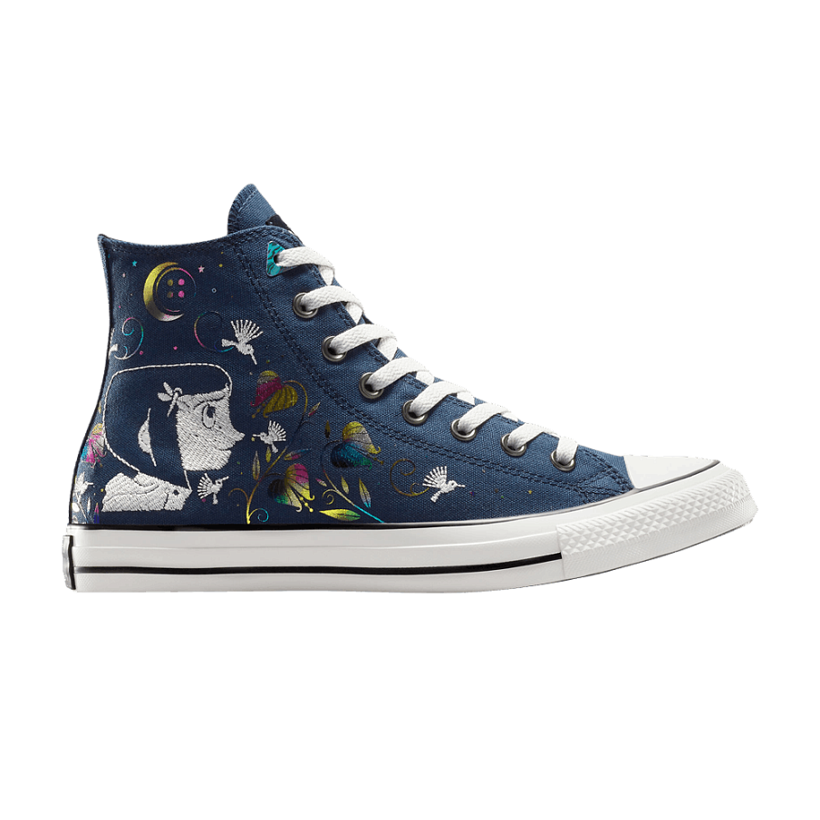 Фото № 1 с приближением к товару «‎Coraline x Converse Chuck Taylor All Star High Beldam»