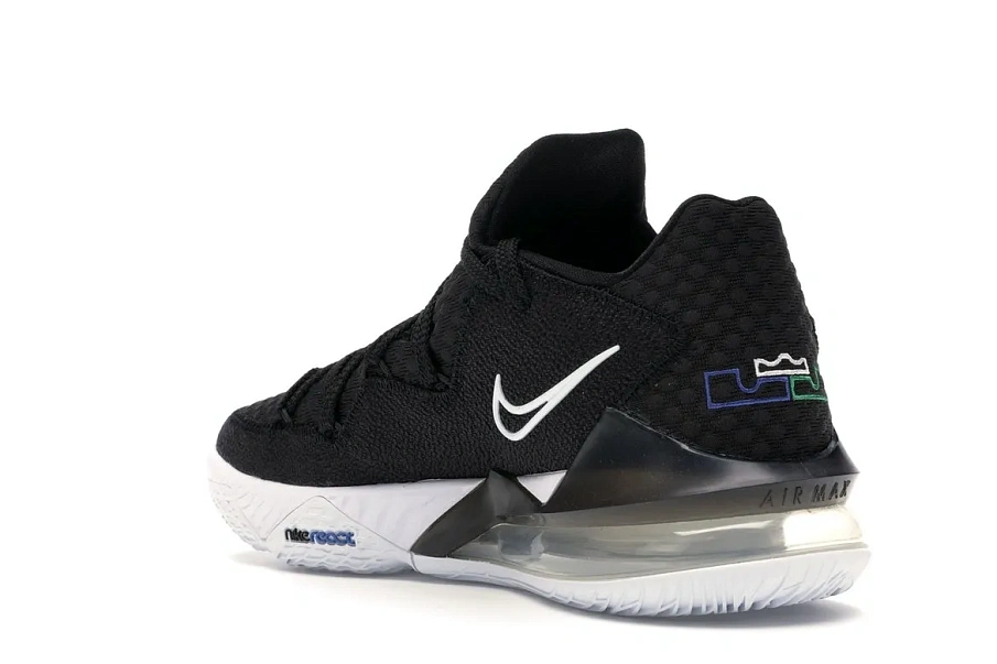 Фото № 6 с приближением к товару «‎Nike LeBron 17 Low Black White»