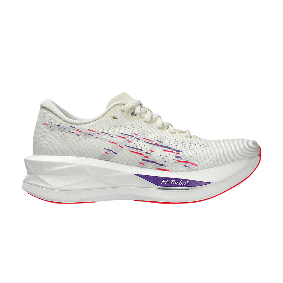 Фото № 1 с приближением к товару «‎ASICS Women's Sonicblast Cream Purple Red (1012B862-100)»