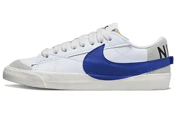 Nike Blazer Low '77 Jumbo Skate Shoes WhiteOld Royal-Light Bone-S - 1