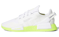 Фото № 1 с приближением к товару «‎adidas NMDR1 V2 Cloud White Neon»