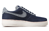 Фото № 2 с приближением к товару «‎ Nike Air Force 1 Low Skate shoes Raw IndigoDark Obsidian»