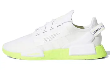 adidas NMDR1 V2 Cloud White Neon - 1