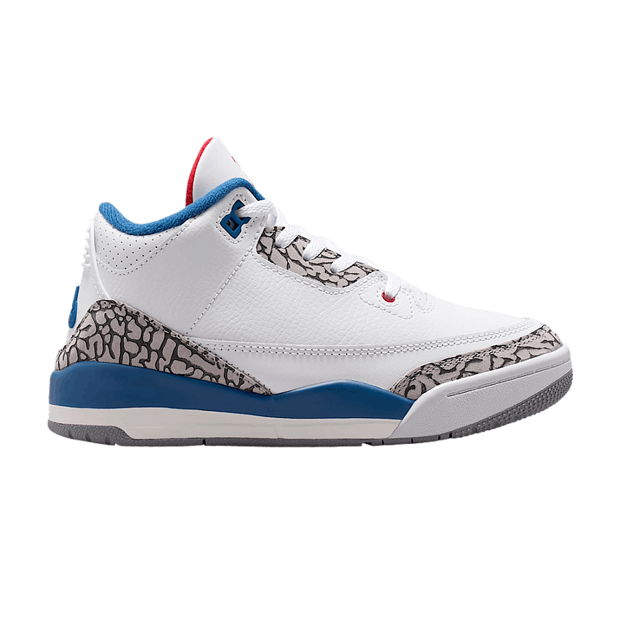 Фото № 1 с приближением к товару «‎Air Jordan 3 Retro OG PS True Blue 2026»