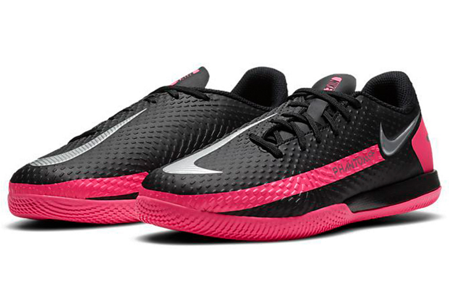 Фото № 3 с приближением к товару «‎Nike Jr. Phantom GT Academy IC Kids BlackPink»