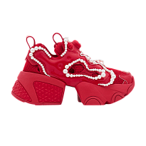 Фото № 1 с приближением к товару «‎Noir Kei Ninomiya x Reebok Flying Pearl Pump Fury Red»