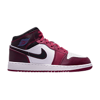 Фото № 1 с приближением к товару «‎Air Jordan 1 Mid SE GS Sweet Beet Off Noir Desert Pink»