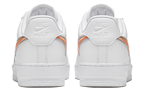 Фото № 4 с приближением к товару «‎Nike Air Force 1 Low Oversized Swoosh White Orange Peel»