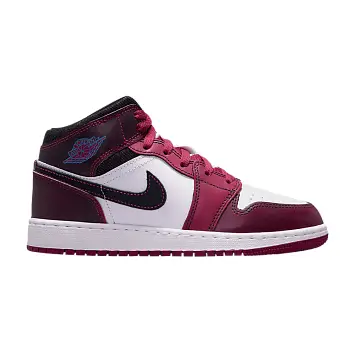 Air Jordan 1 Mid SE GS Sweet Beet Off Noir Desert Pink - 1