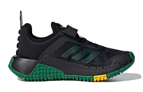 Фото № 2 с приближением к товару «‎Lego x adidas Sport K BlackGreen»