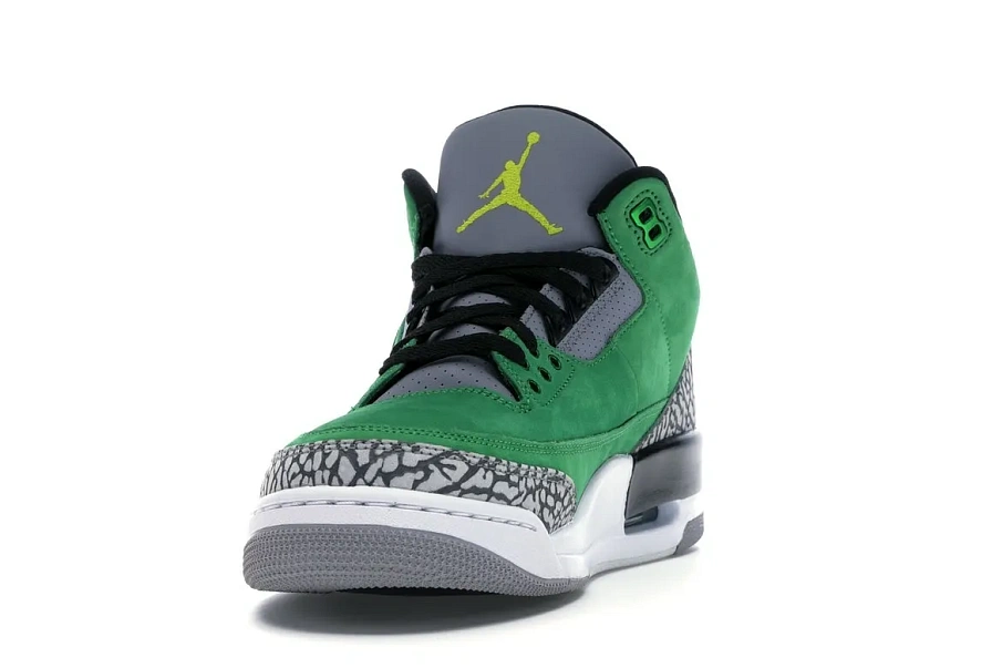 Фото № 4 с приближением к товару «‎Jordan 3 Retro Tinker Oregon Ducks PE»